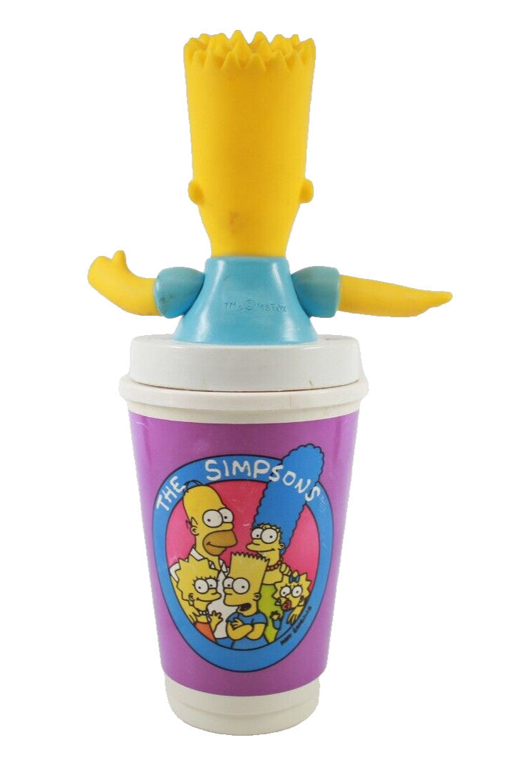 Bart Simpsons Cup Topper - The Simpsons (1998 FOX)
