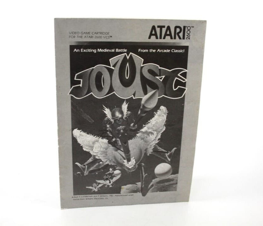 Joust - ATARI 2600 ***Manual Only***