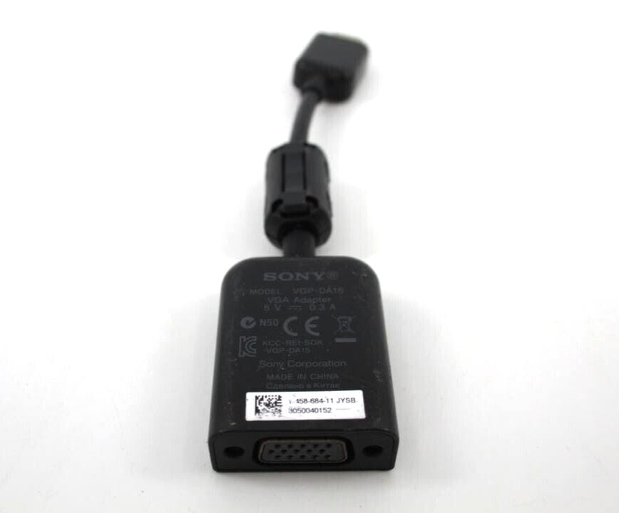 Genuine Sony Vaio HDMI to VGA Adapter VGP-DA15 NIP