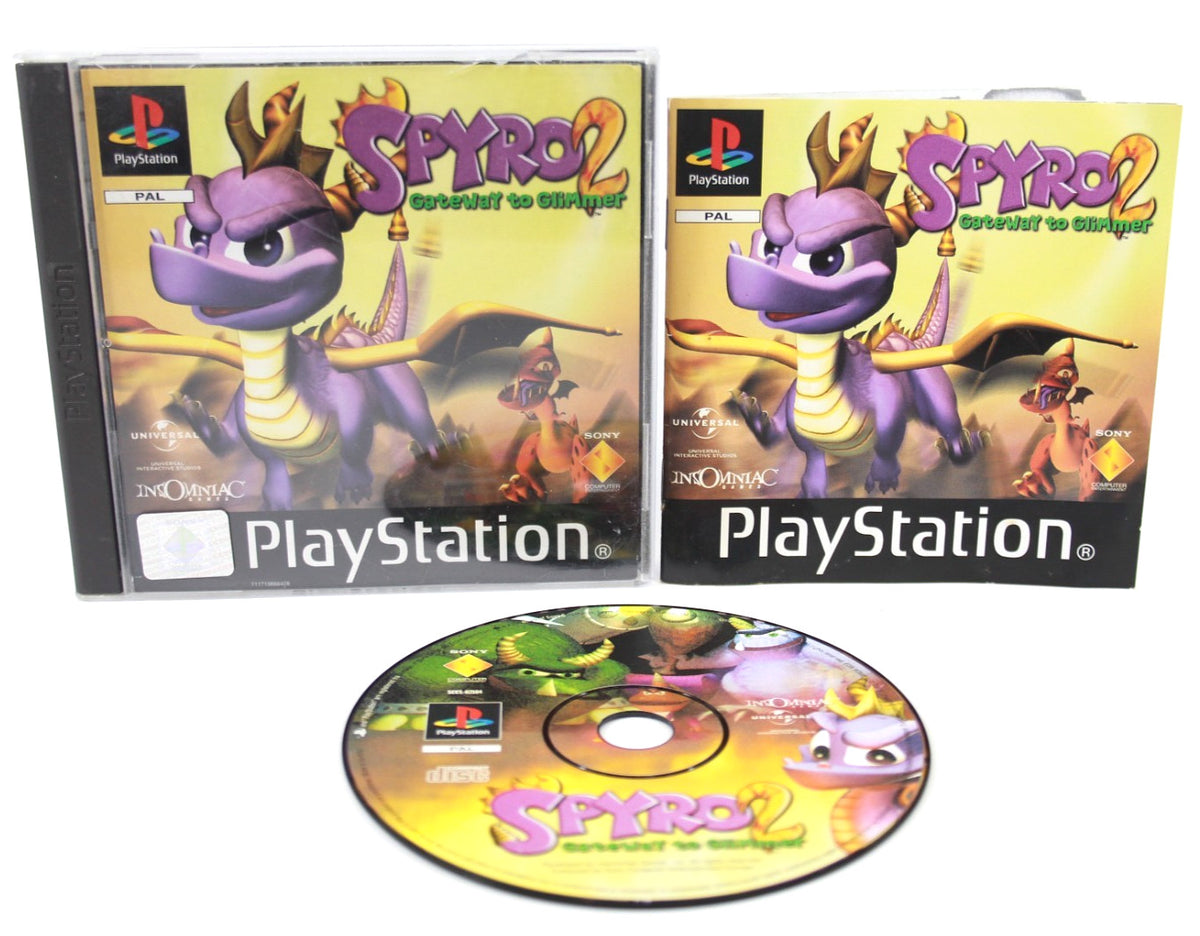 Spyro 2 Gateway to Glimmer PS1 PlayStation 1 PAL - VGC - Free Post