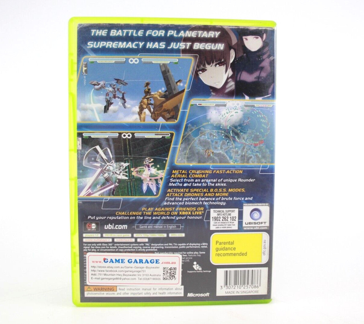 WarTech Senko No Ronde - Xbox 360 *Complete* PAL - Free postage