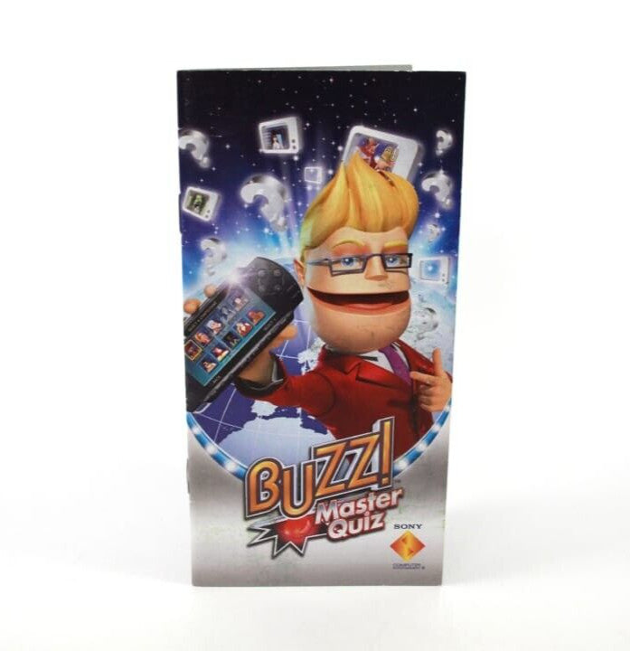 Buzz! Master Quiz - PlayStation Portable (PSP) ***Manual Only***