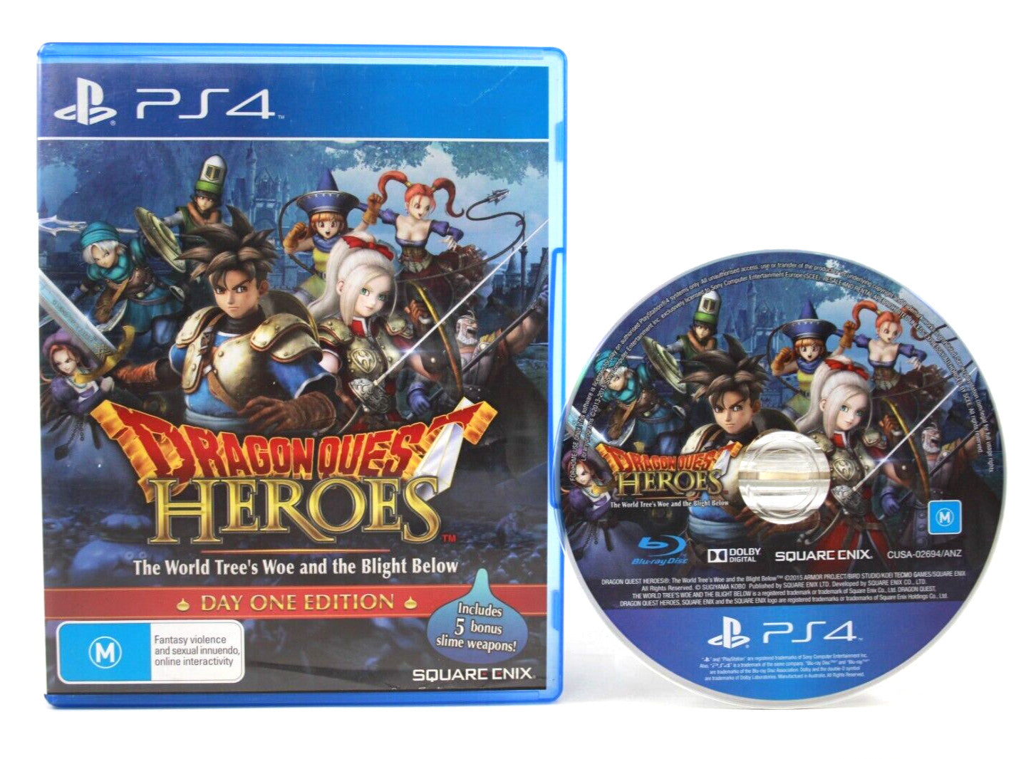Dragon Quest Heroes The World Trees Woe and the Blight - PlayStation 4 (PS4) PAL