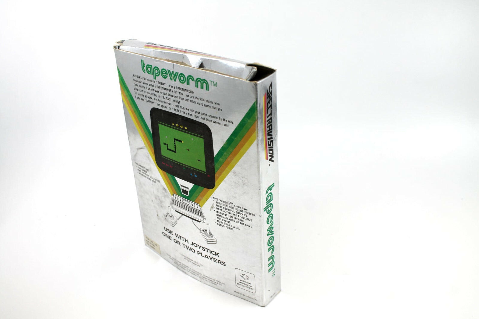 Tapeworm by Spectravision for Atari 2600