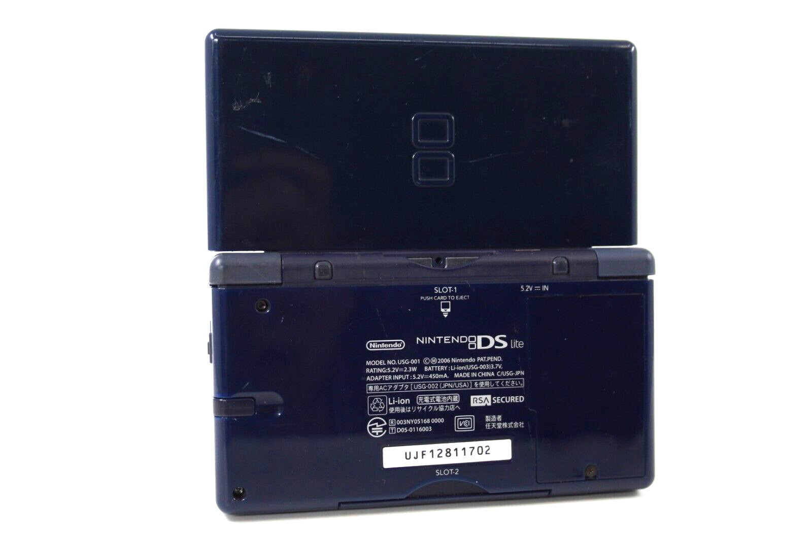 Nintendo DS Lite Console + USB Charging Cable - TESTED WORKING - CHOOSE COLOUR