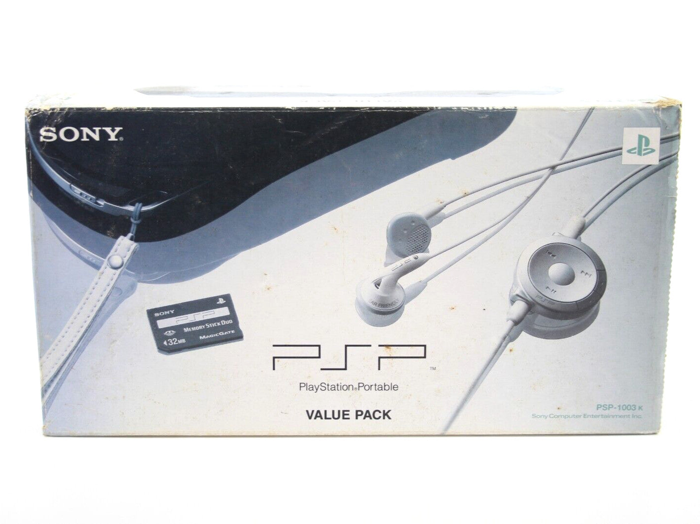 Genuine, Official Sony PlayStation Portable (PSP-1003K) Value Pack **BOX ONLY**