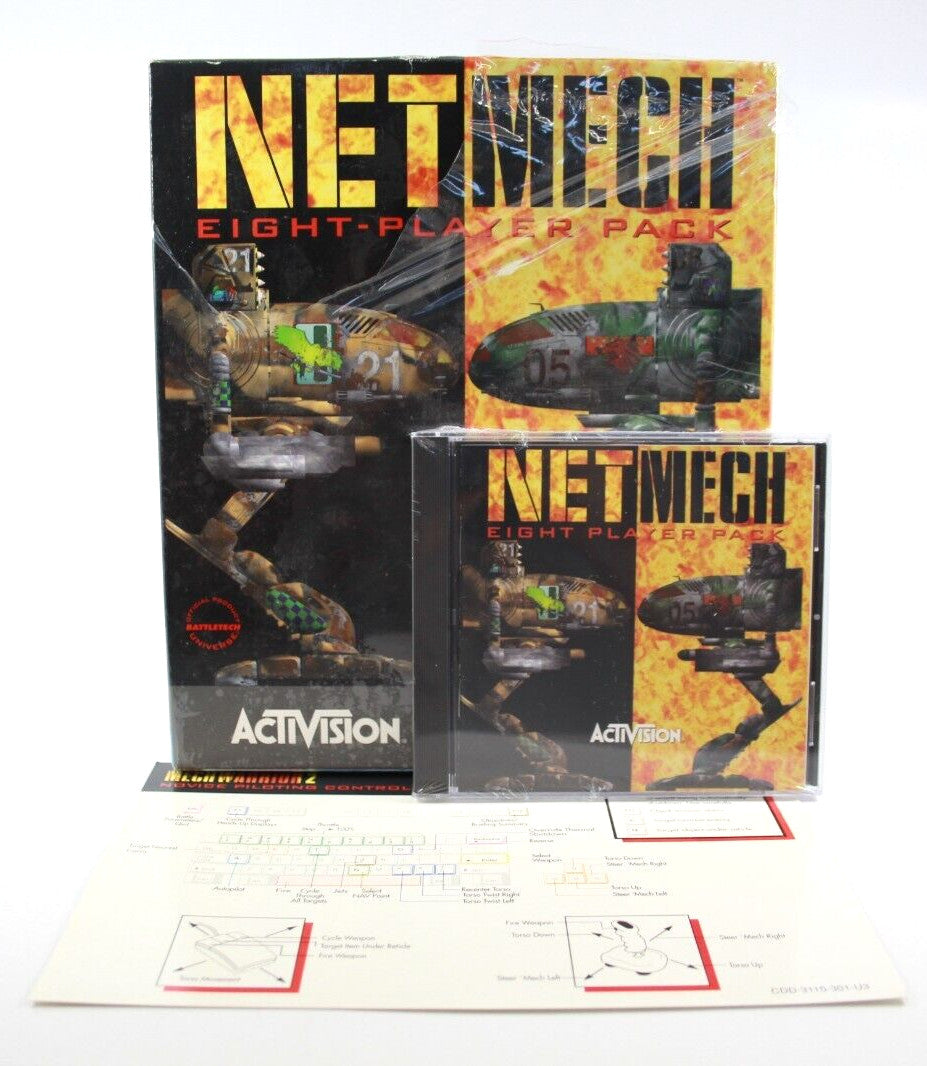 NetMech 8 Eight Player Pack - PC BIG BOX - WITH WARRANTY