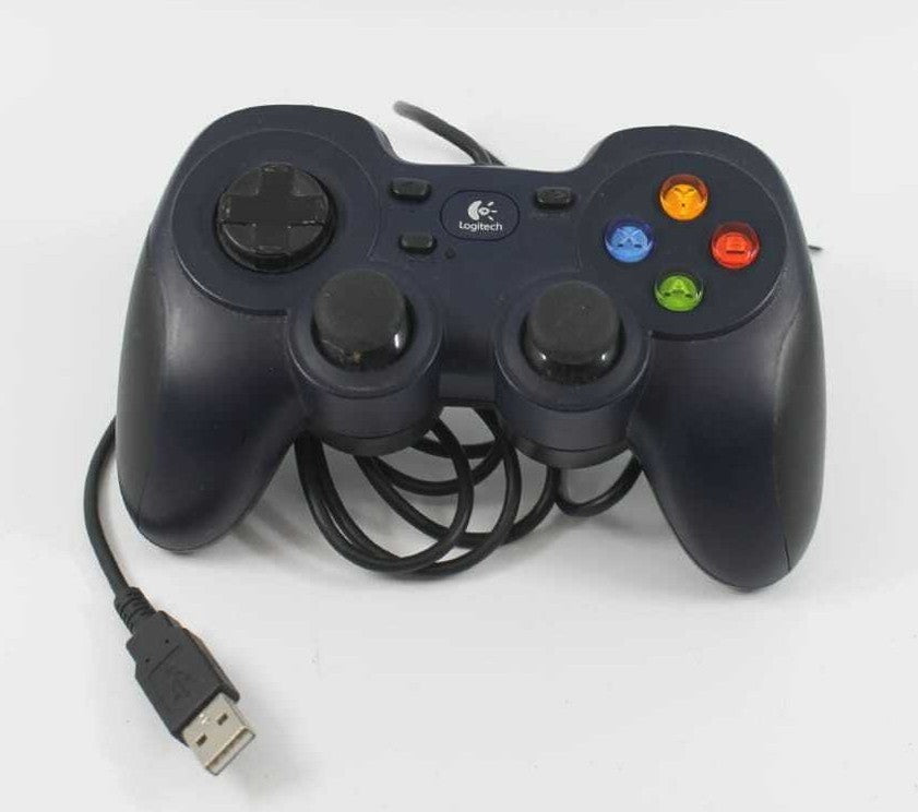 Genuine Logitech F310 USB Gamepad PC 360 Programmable Buttons TESTED