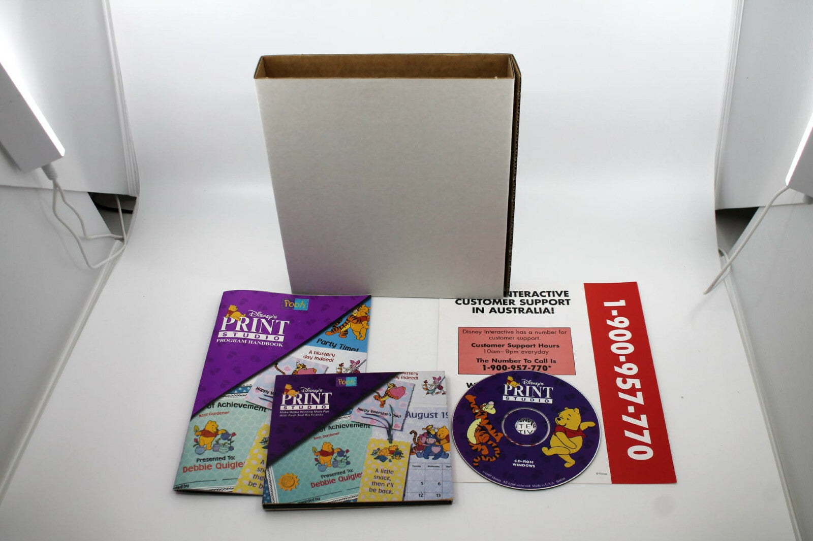 Disney's Disneys Print Studio game for PC/Windows - BIG BOX - BOXED