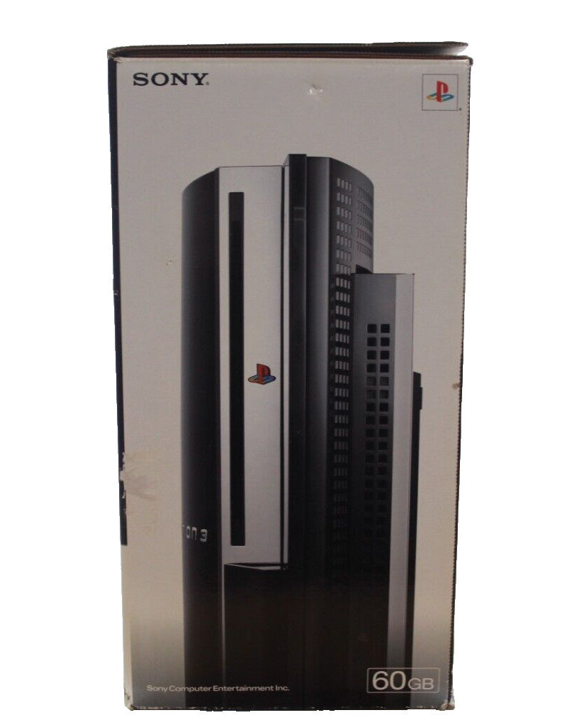 PlayStation 3 (PS3) Backwards Compatible Console 60GB - WARRANTY STICKER INTACT