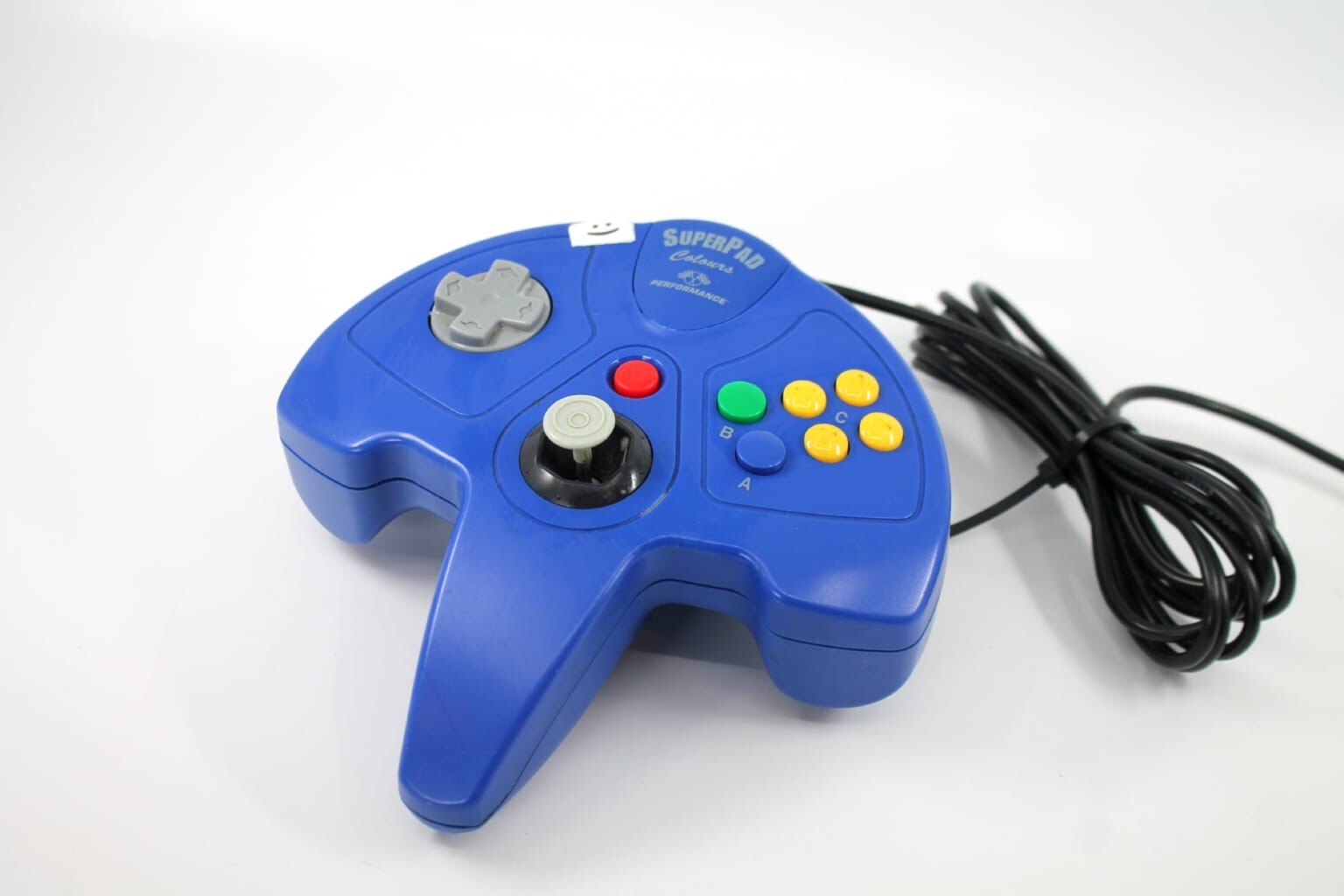 Nintendo 64 superpad Colours N64 - TESTED WORKING -