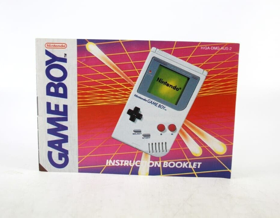 Official Nintendo Game Boy Handheld Instruction Booklet DMG-AUS-2