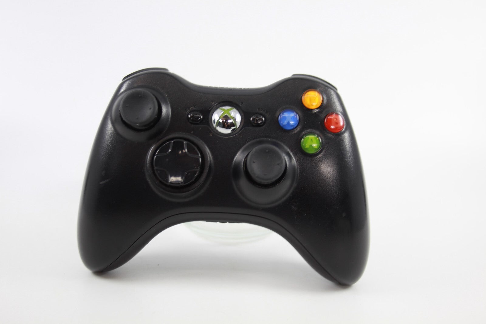 Genuine, Official Microsoft Xbox 360 Wireless Controller (All Black)