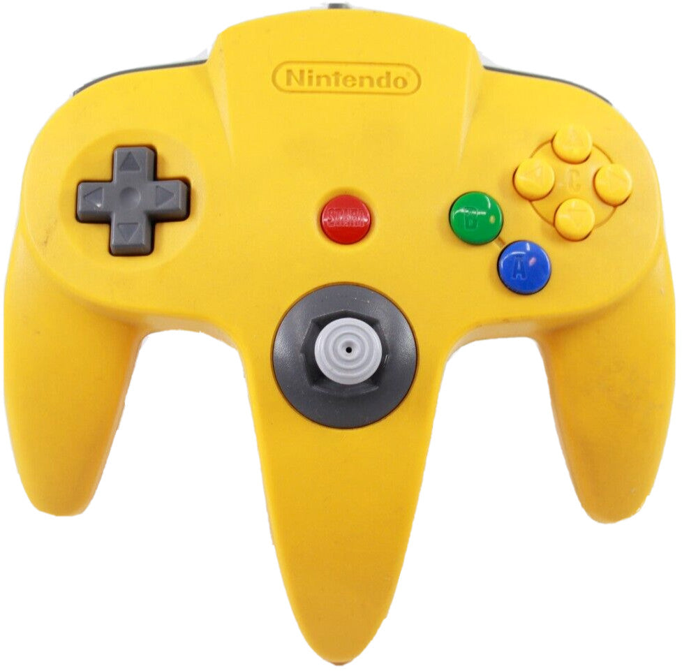 Genuine Nintendo 64 (N64) Controller - Good Joystick - Tested - CHOOSE COLOUR
