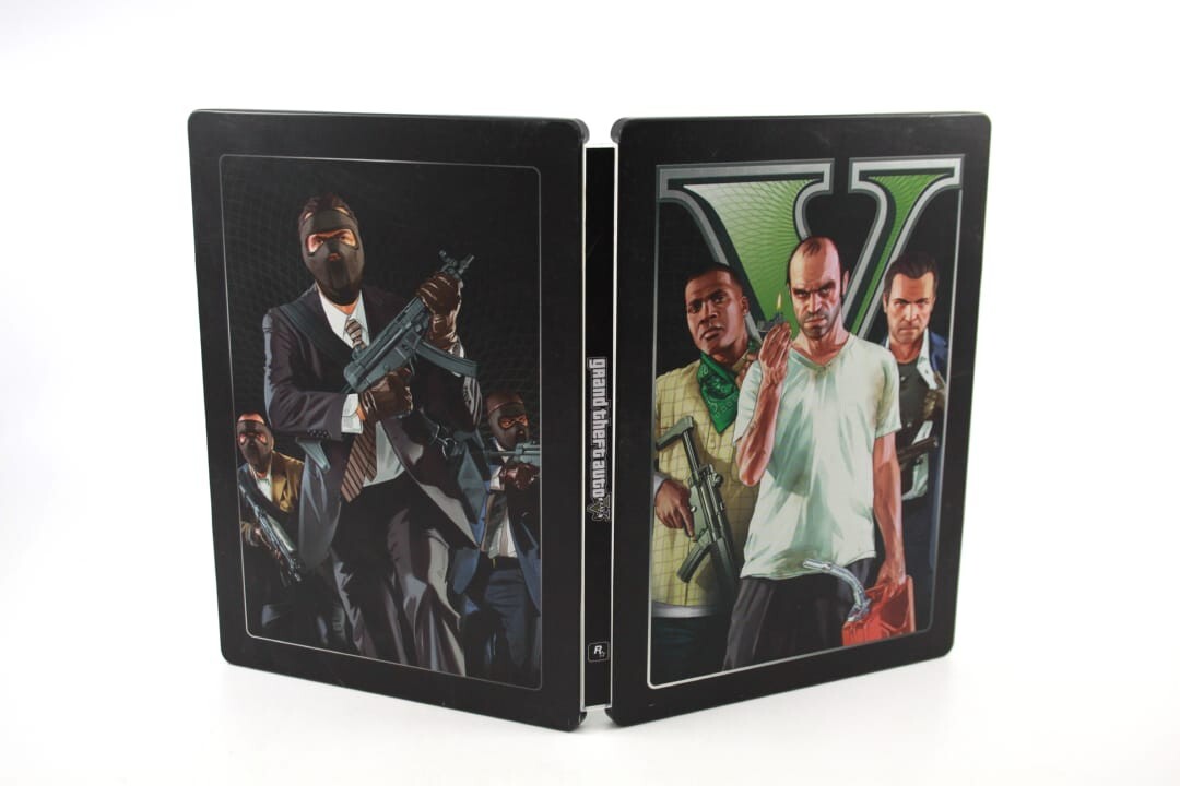 Grand Theft Auto V GTA 5 - Steelbook Edition Xbox 360