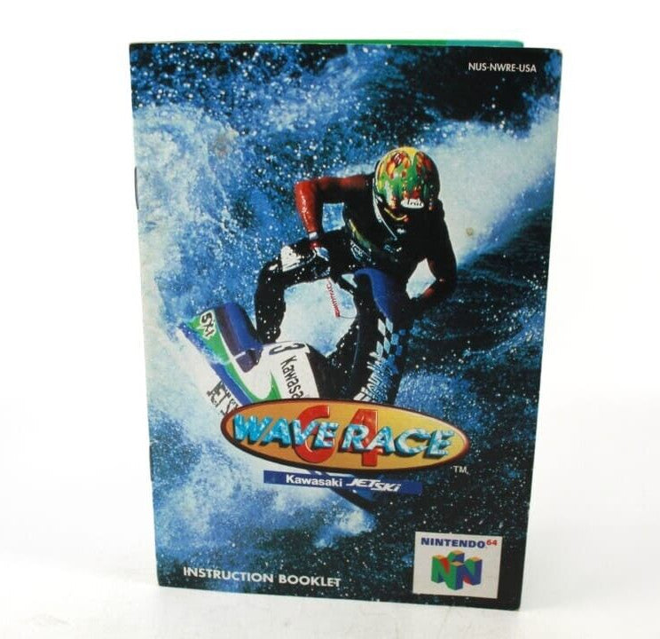 Wave Race - USA Nintendo 64 (N64) ***Manual Only***