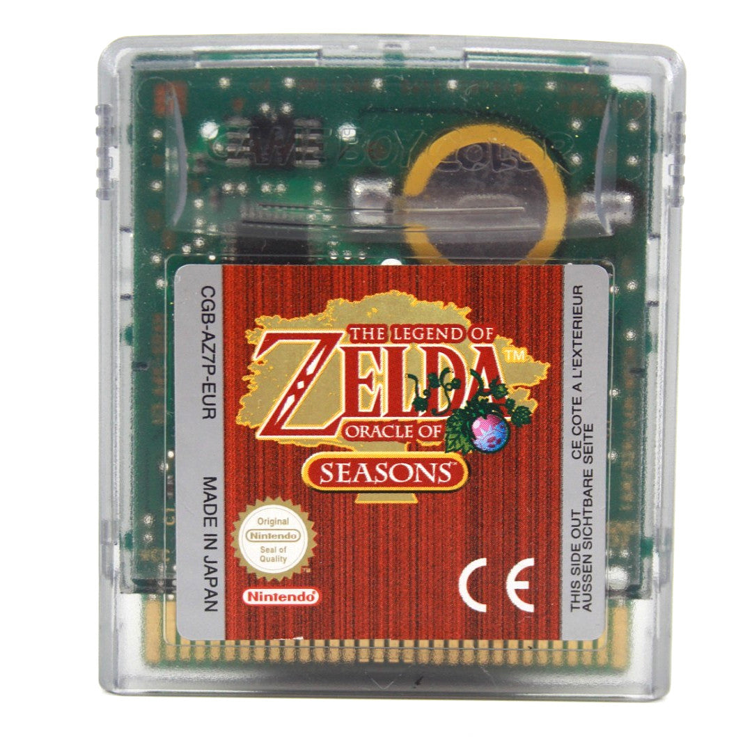 The Legend of Zelda: Oracle of Seasons - Game Boy Color (NEW SAVE BATTERY)
