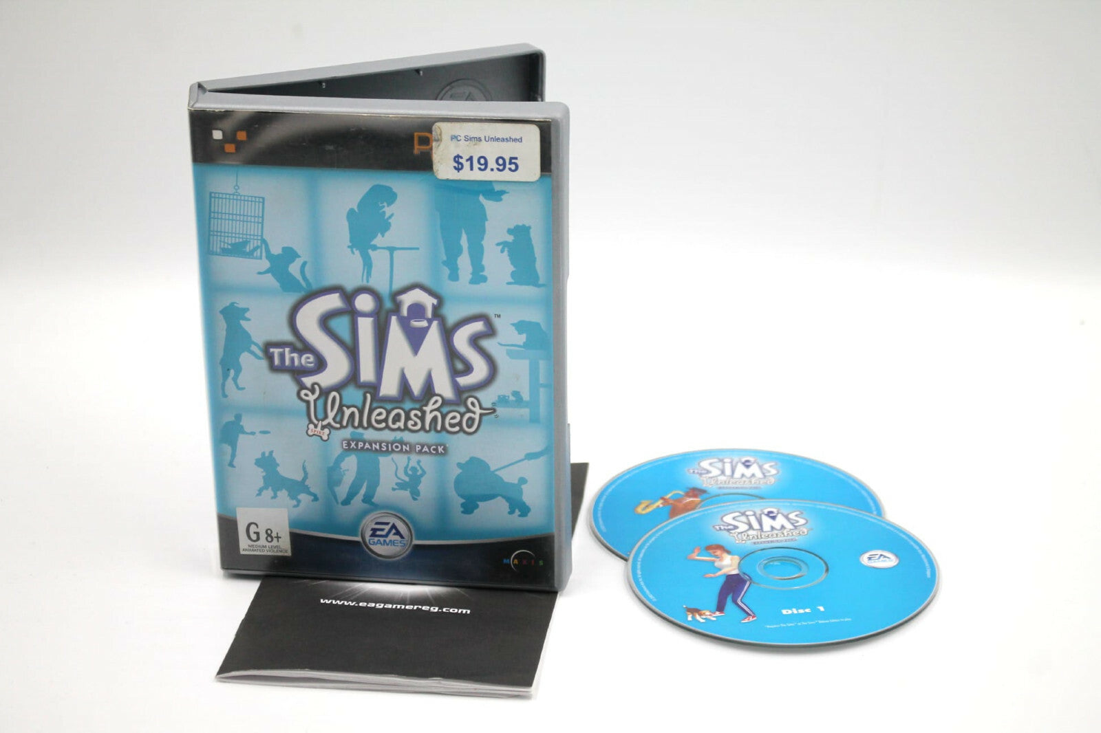 The Sims Unleashed Expansion Pack game for PC/Windows