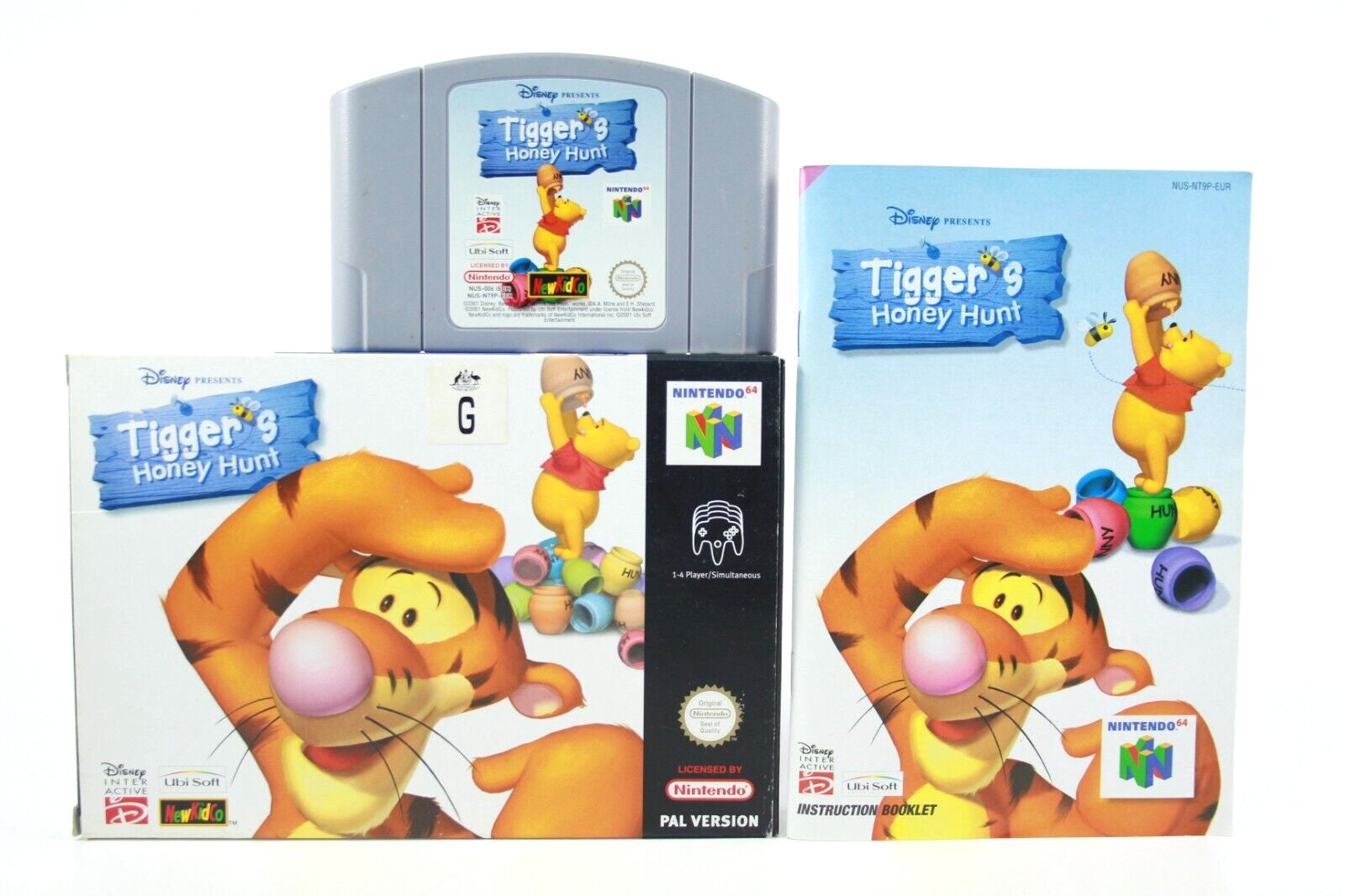 Tigger's Honey Hunt - Nintendo 64 (N64) - WITH WARRANTY