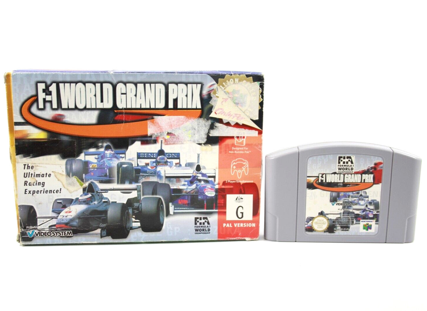 F-1 World Grand Prix - Nintendo 64 (N64) - WITH WARRANTY