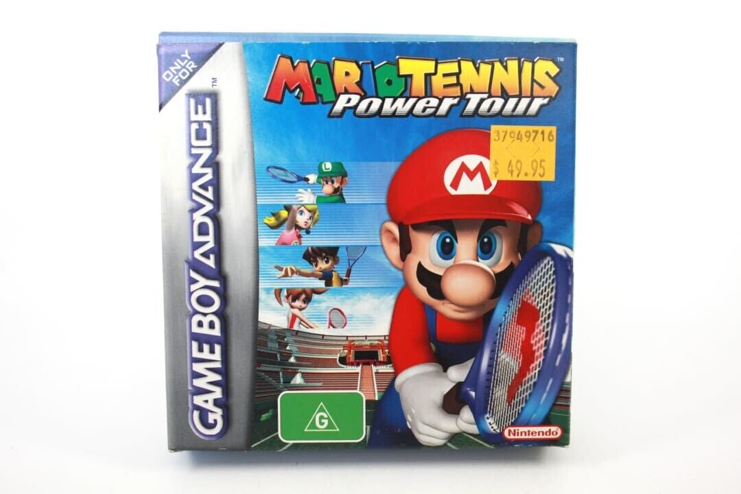 Mario Power Tennis - Nintendo Game Boy Advance (GBA) *BOX ONLY*