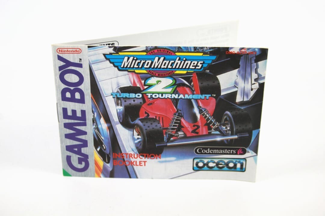 Micro Machines 2 - Nintendo Game Boy (GB) **MANUAL ONLY**