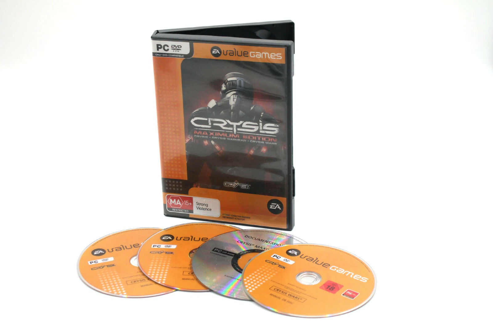 Crysis: Maximum Edition (Crysis + Warhead + Crysis Wars) game for PC/Windows
