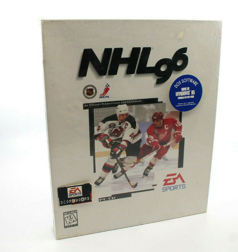 ***SEALED*** NHL 96 game for PC/Windows - BIG BOX - BOXED