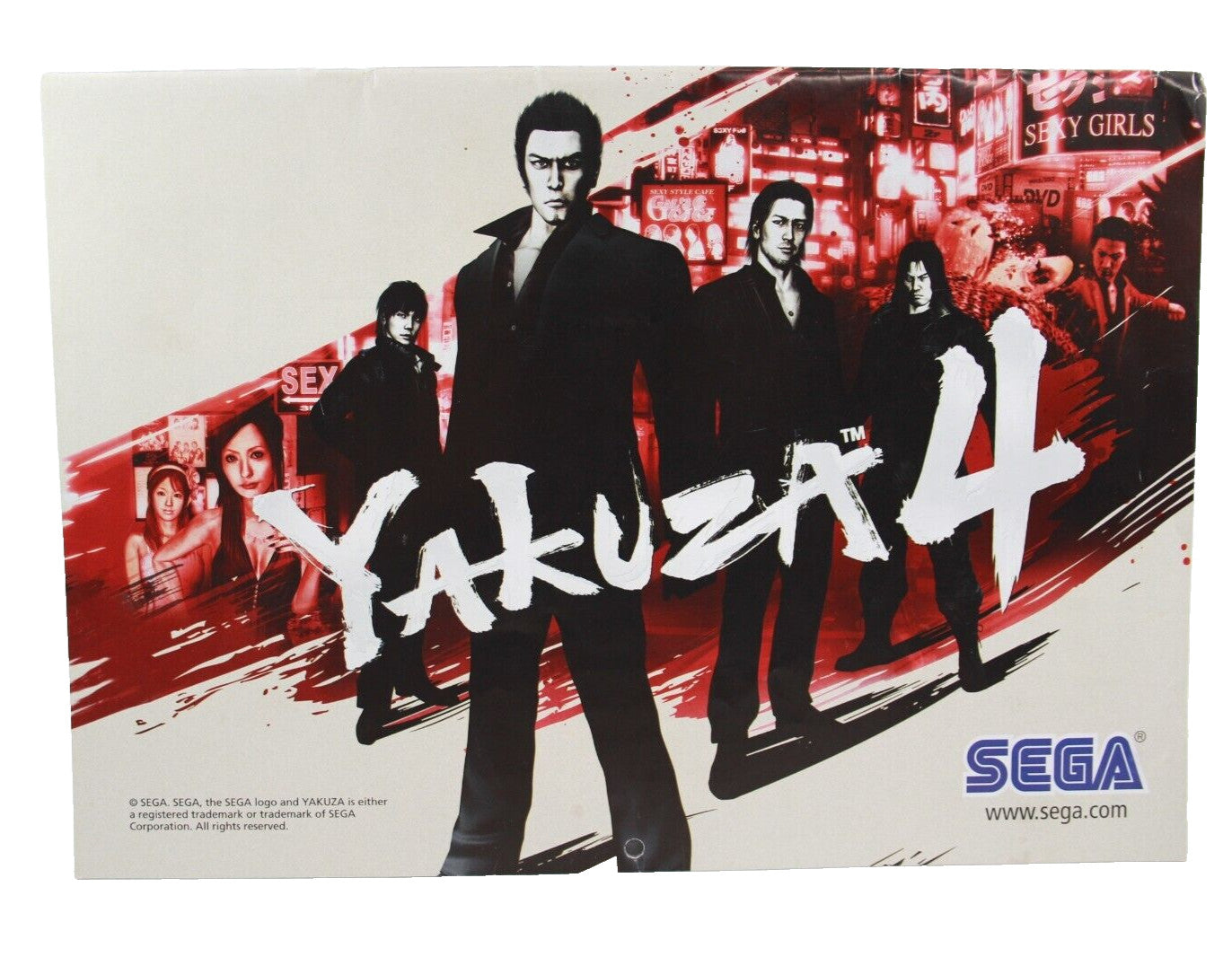 Yakuza 4 Hostess Calendar 2011/12 - SEGA