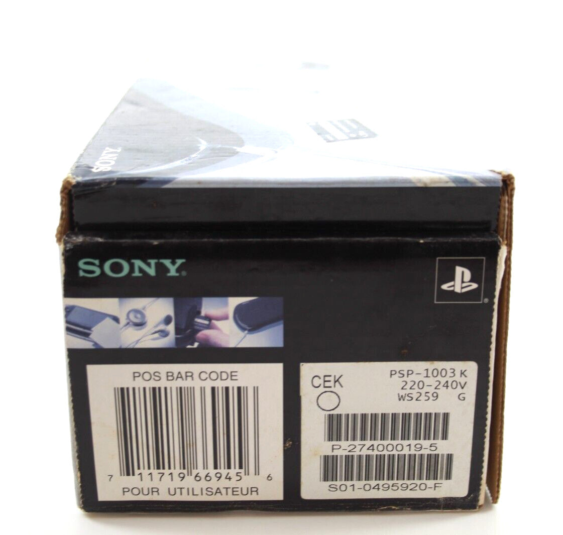 Genuine, Official Sony PlayStation Portable (PSP-1003K) Value Pack **BOX ONLY**