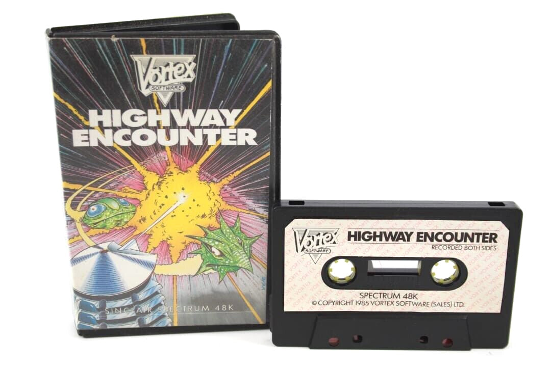 Highway Encounter - Vortex Software Sinclair Spectrum 48k