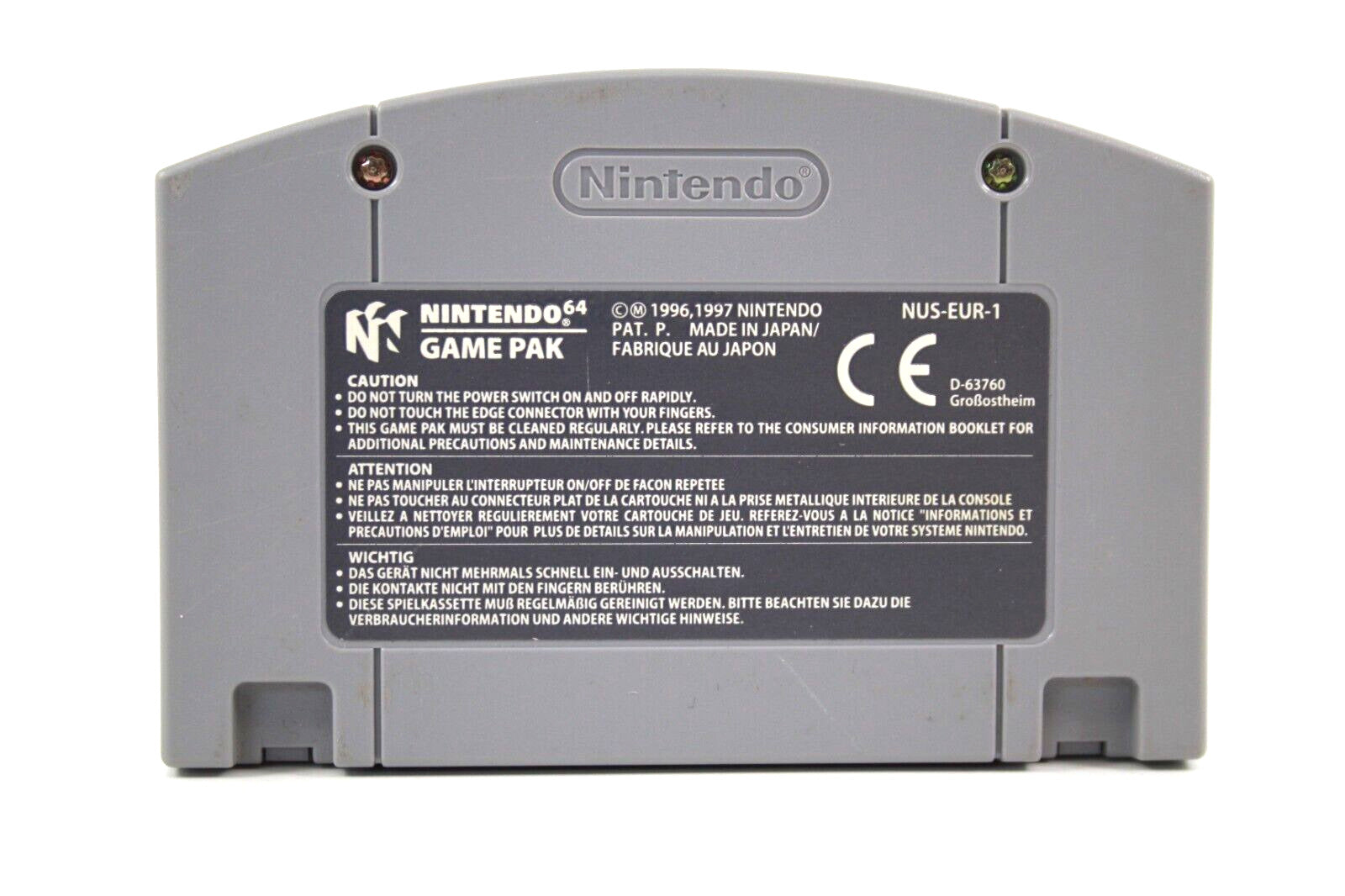 Daffy Duck Duck Dogers - Nintendo 64 (N64) PAL WITH WARRANTY