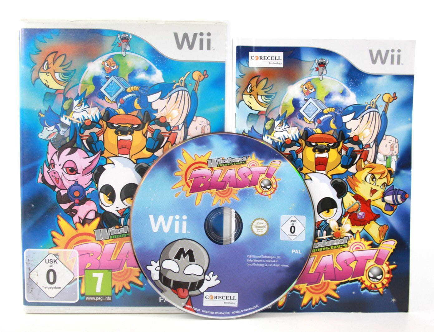 wicked monsters blast Wicked Monsters Blast - Nintendo Wii [PAL]