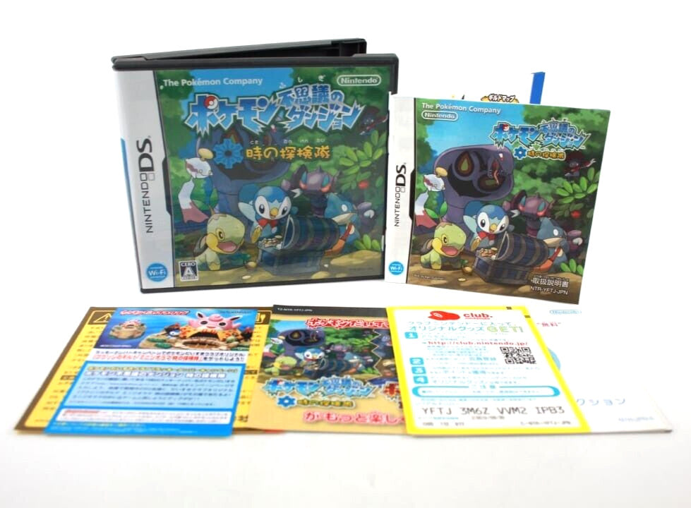 Pokémon Mystery Dungeon Explorers of Time (Japanese) - Nintendo DS *CASE ONLY*