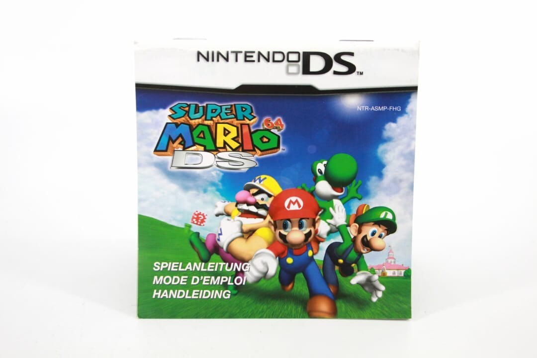 Super Mario 64 (German) - Nintendo DS *Manual Only*