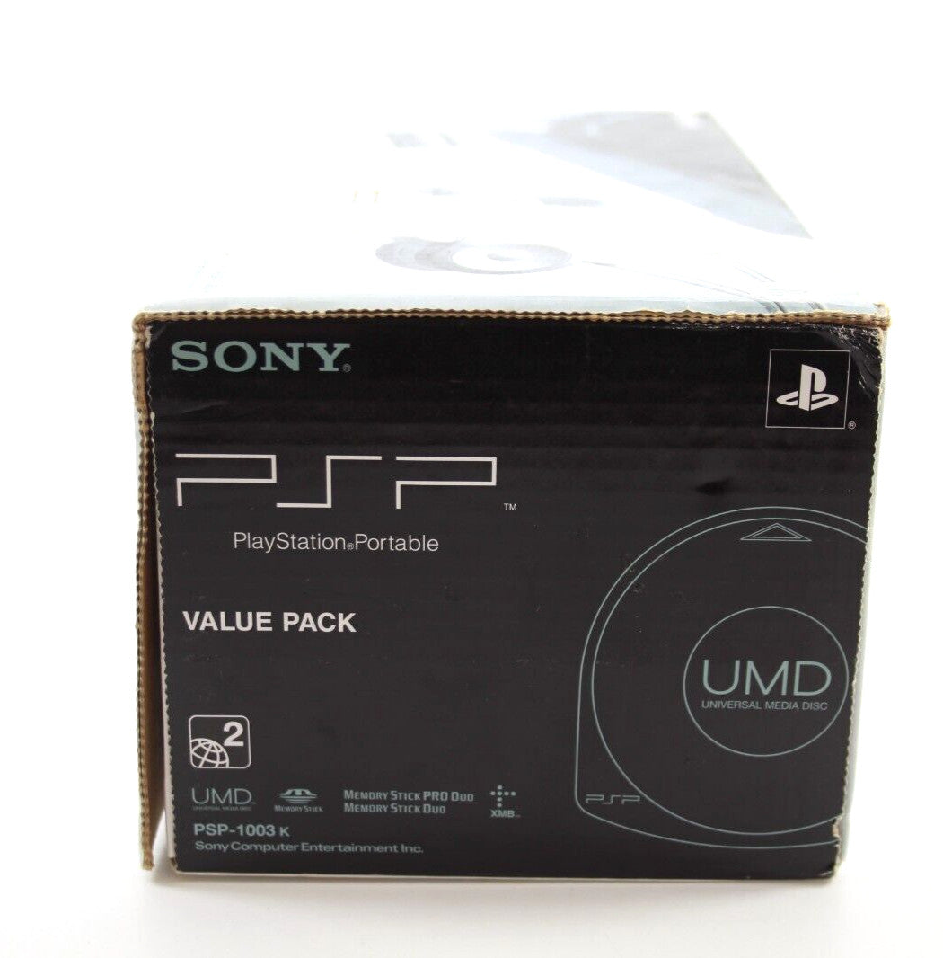 Genuine, Official Sony PlayStation Portable (PSP-1003K) Value Pack **BOX ONLY**