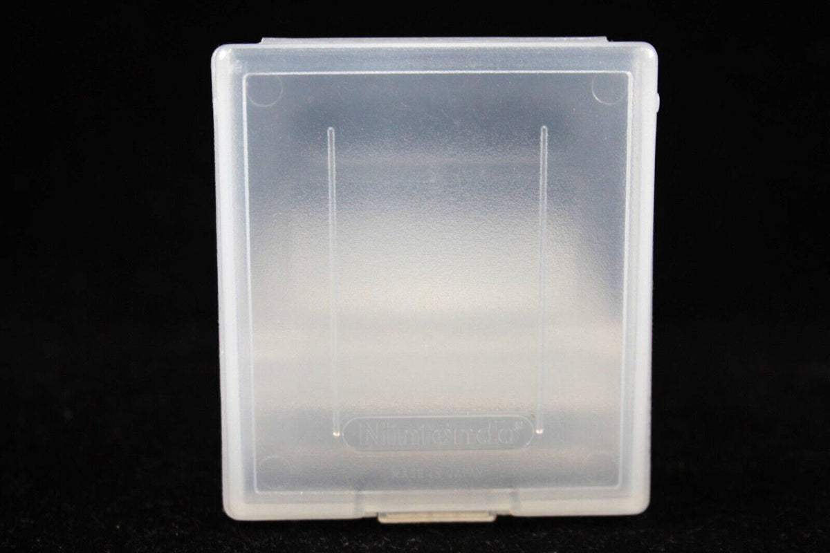 Genuine, Official Nintendo Game Boy Game Cartridge Case (Clear) - Lot of 6