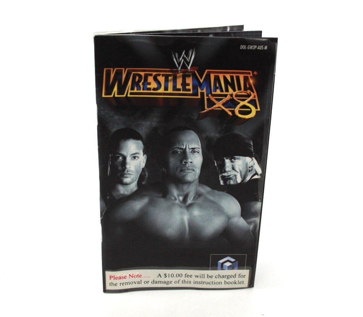 WWE Wrestle Mania - Nintendo GameCube ***Instruction Manual Only***