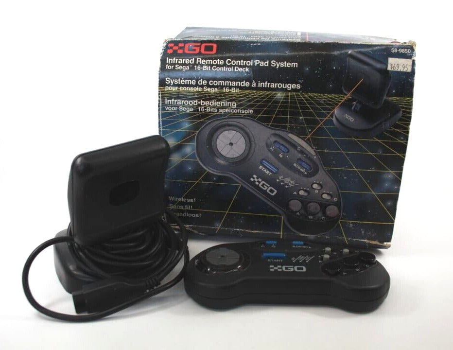 Go Infra Red Remote Controller SEGA Megadrive Boxed - WITH WARRANTY