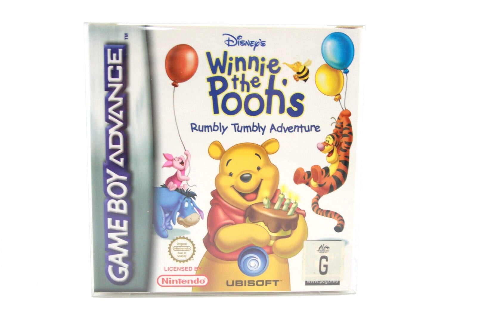 Winnie the Pooh's Rumbly Tumbly Adventure - Nintendo Game Boy Advance GBA BOXED
