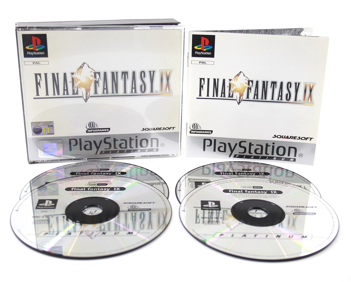 Final Fantasy IX [Platinum] - PlayStation (PS1) [PAL] - WITH WARRANTY