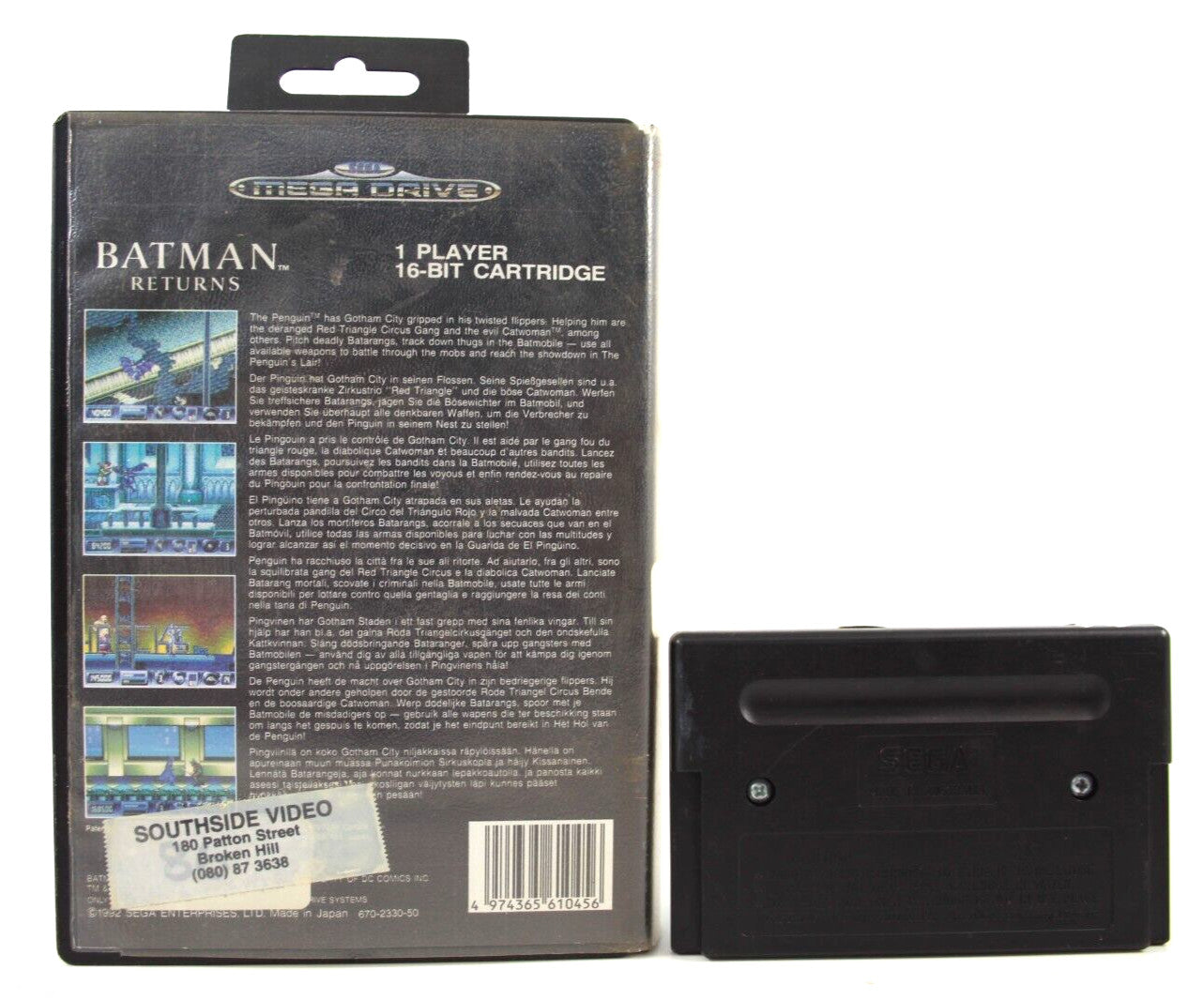 Batman Returns - SEGA Mega Drive [PAL] - WITH WARRANTY