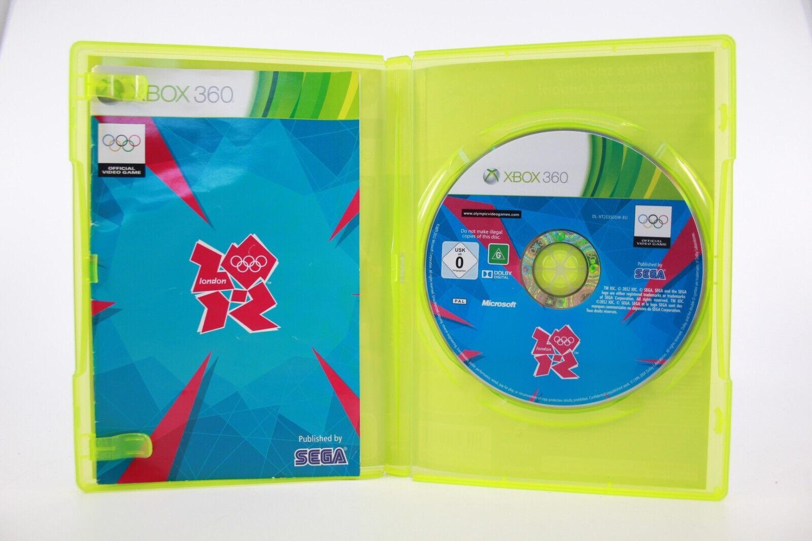 London 2012 (Olympic Games)  - (Xbox 360) [PAL] - WITH WARRANTY