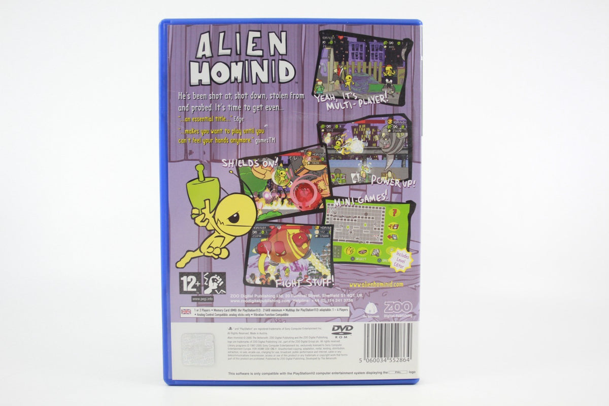 **MINT DISC** Alien Hominid (PS2) [PAL] - WITH WARRANTY [Black Label]