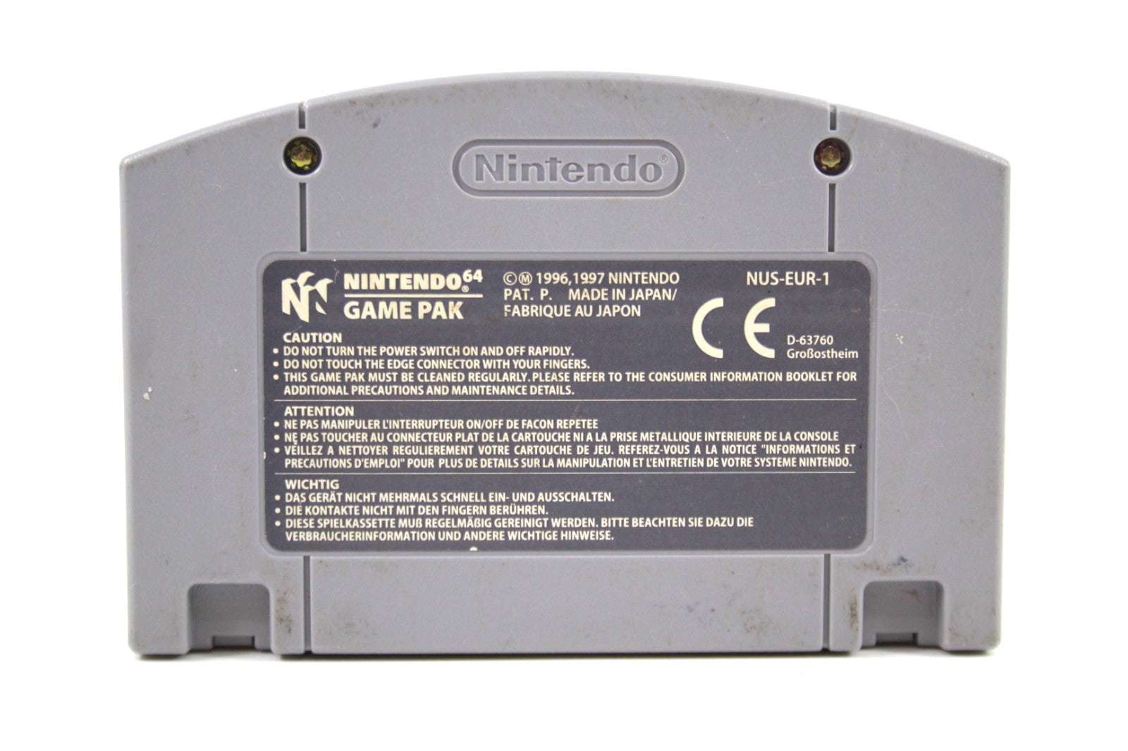 Kobe Bryant In NBA Courtside [CART ONLY] - Nintendo 64 (N64) [PAL] WITH WARRANTY