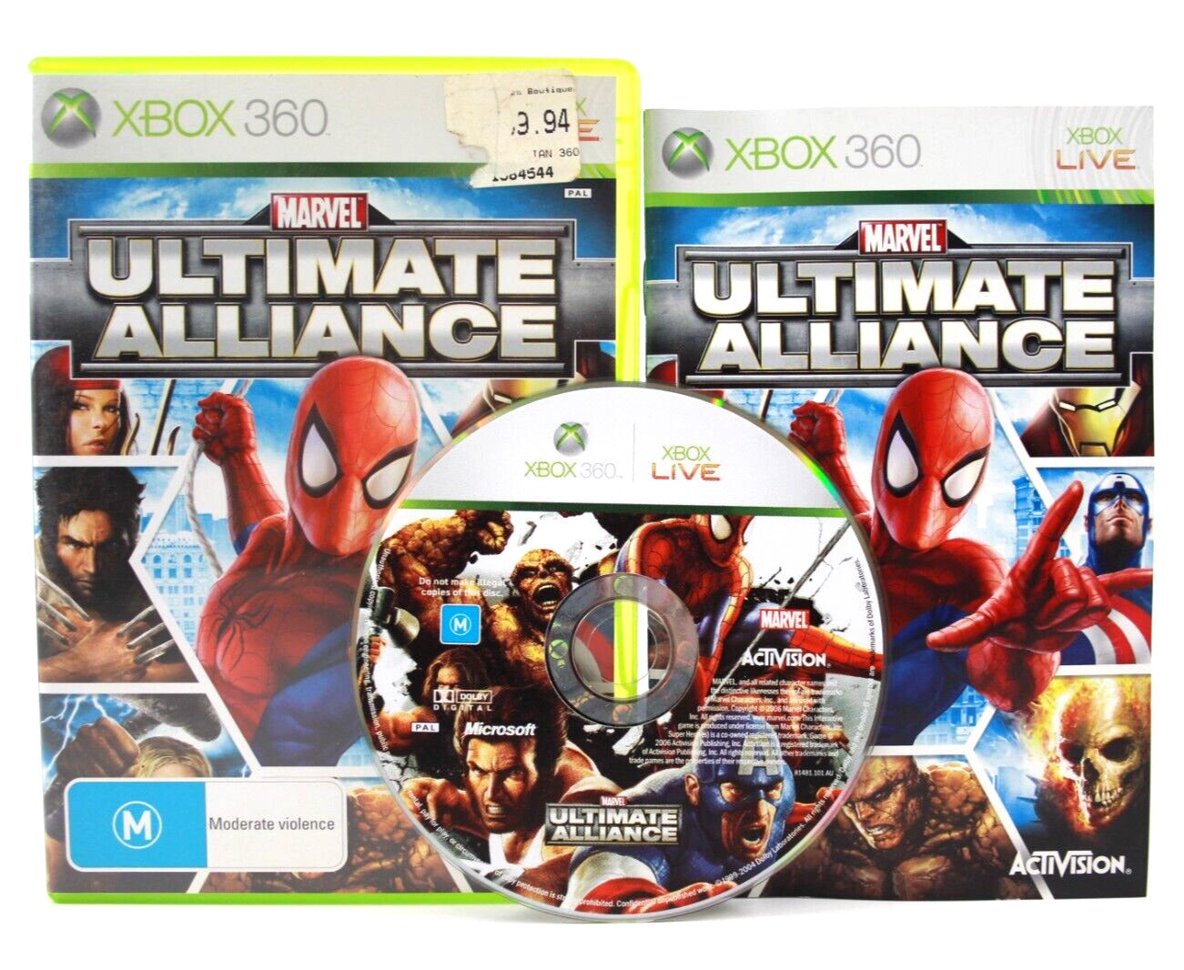 Marvel Ultimate Alliance - Xbox 360 [PAL] - WITH WARRANTY