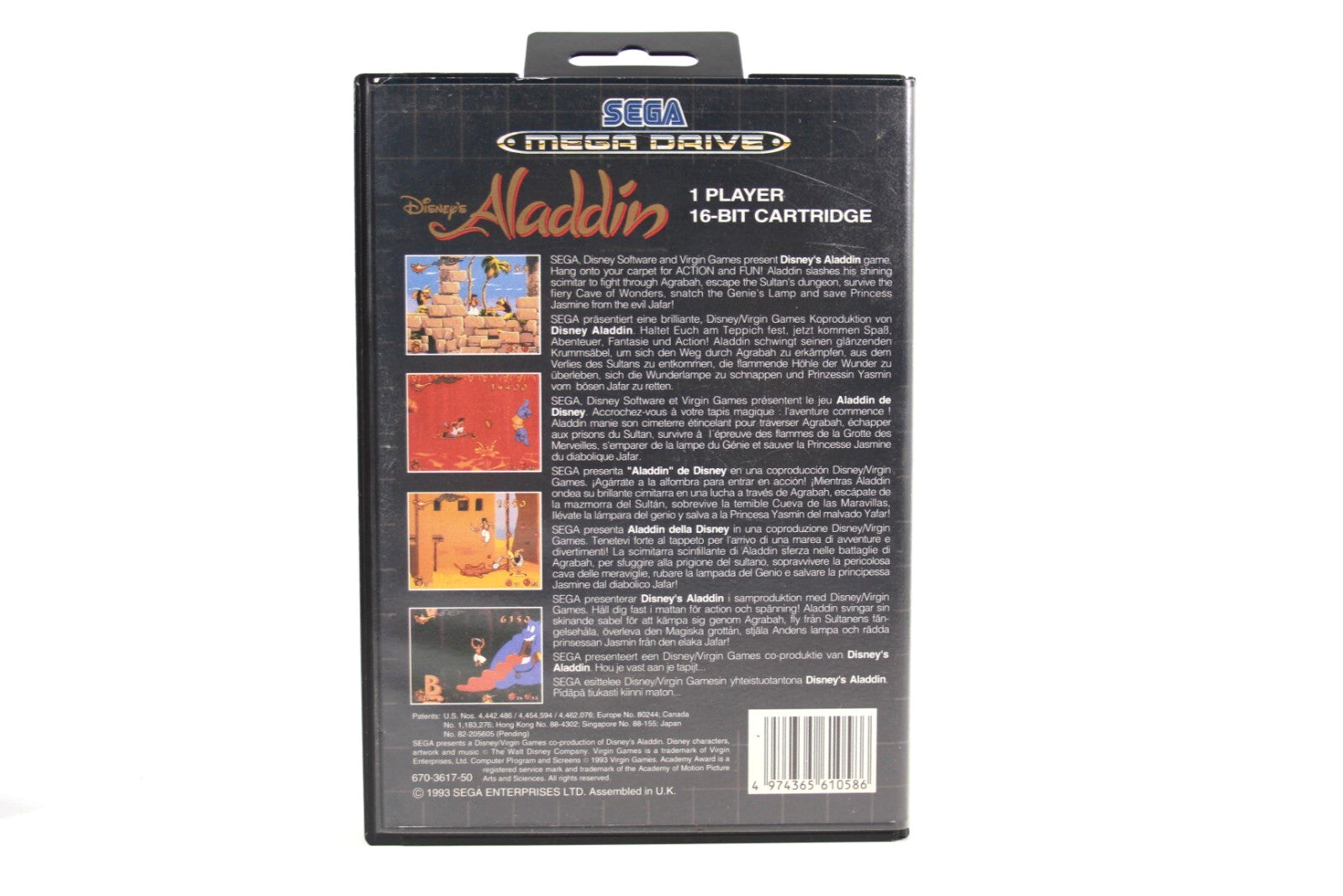 Disney's Aladdin - SEGA Mega Drive [PAL] - WITH WARRANTY