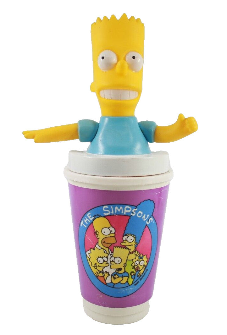 Bart Simpsons Cup Topper - The Simpsons (1998 FOX)