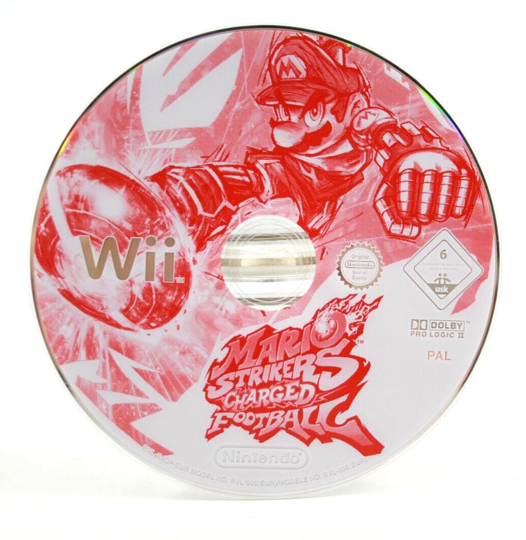 Mario Strikers Charged Football [DISC ONLY] Nintendo Wii [PAL] - WITH WARRANTY