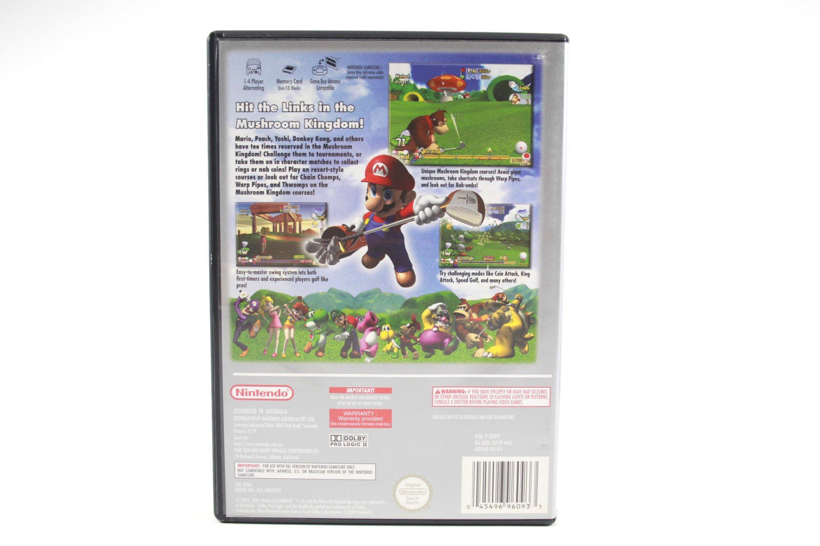 Mario Golf Toadstool Tour - Nintendo GameCube [PAL] - WITH WARRANTY